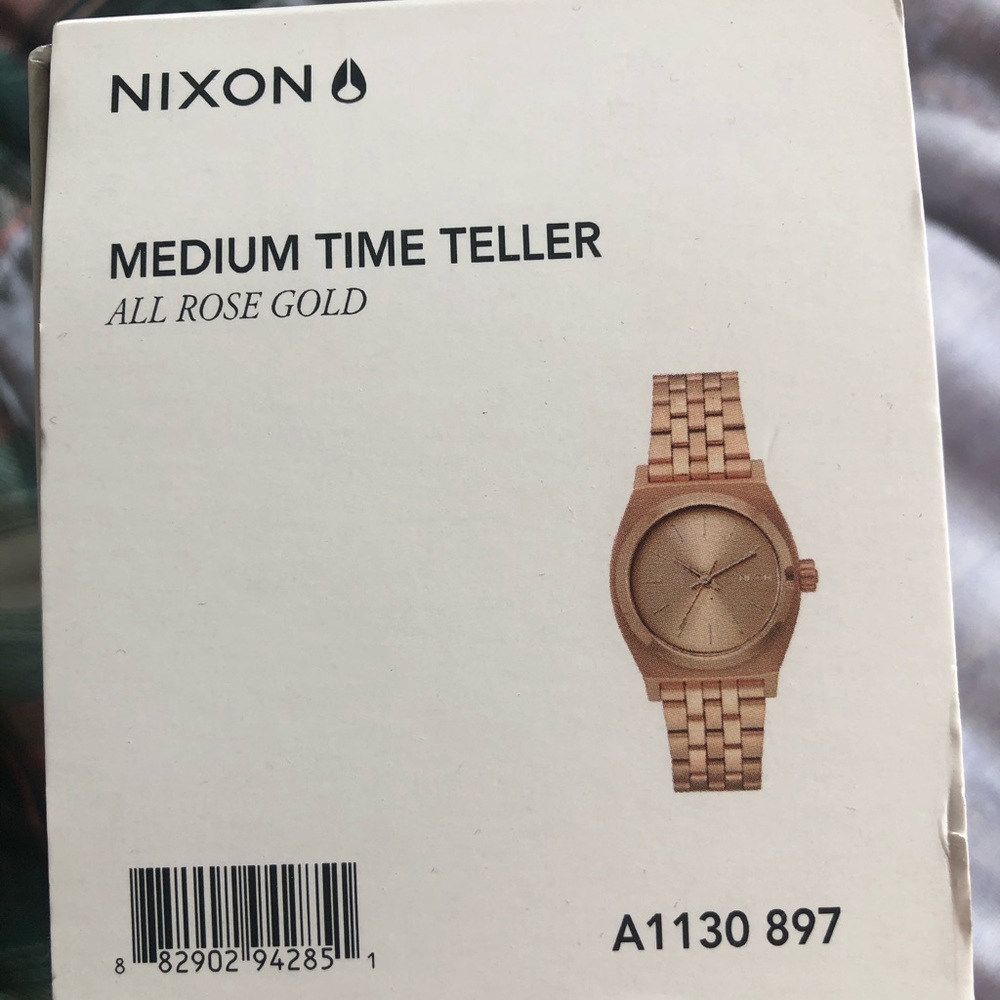 Ladies Rose Gold Nixon Watch